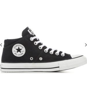 Black mid converse
